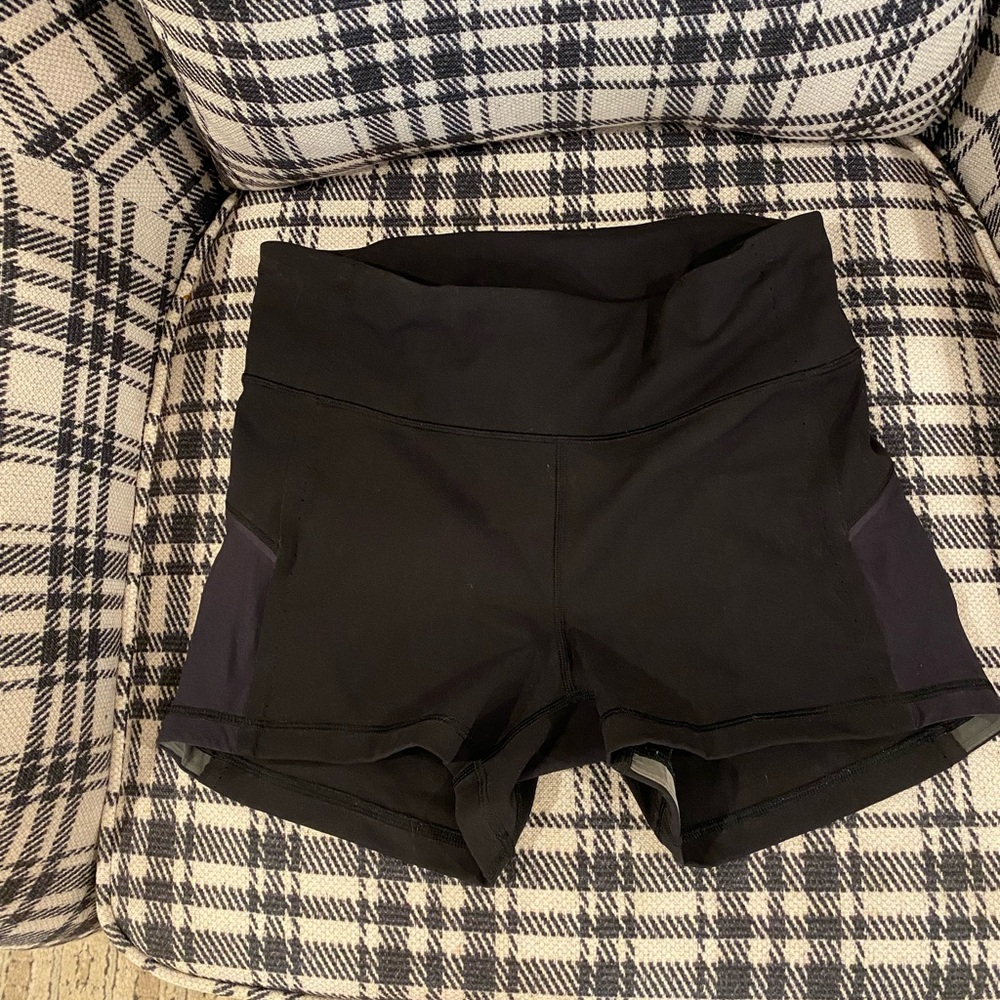 Lululemon Black Spandex Shorts